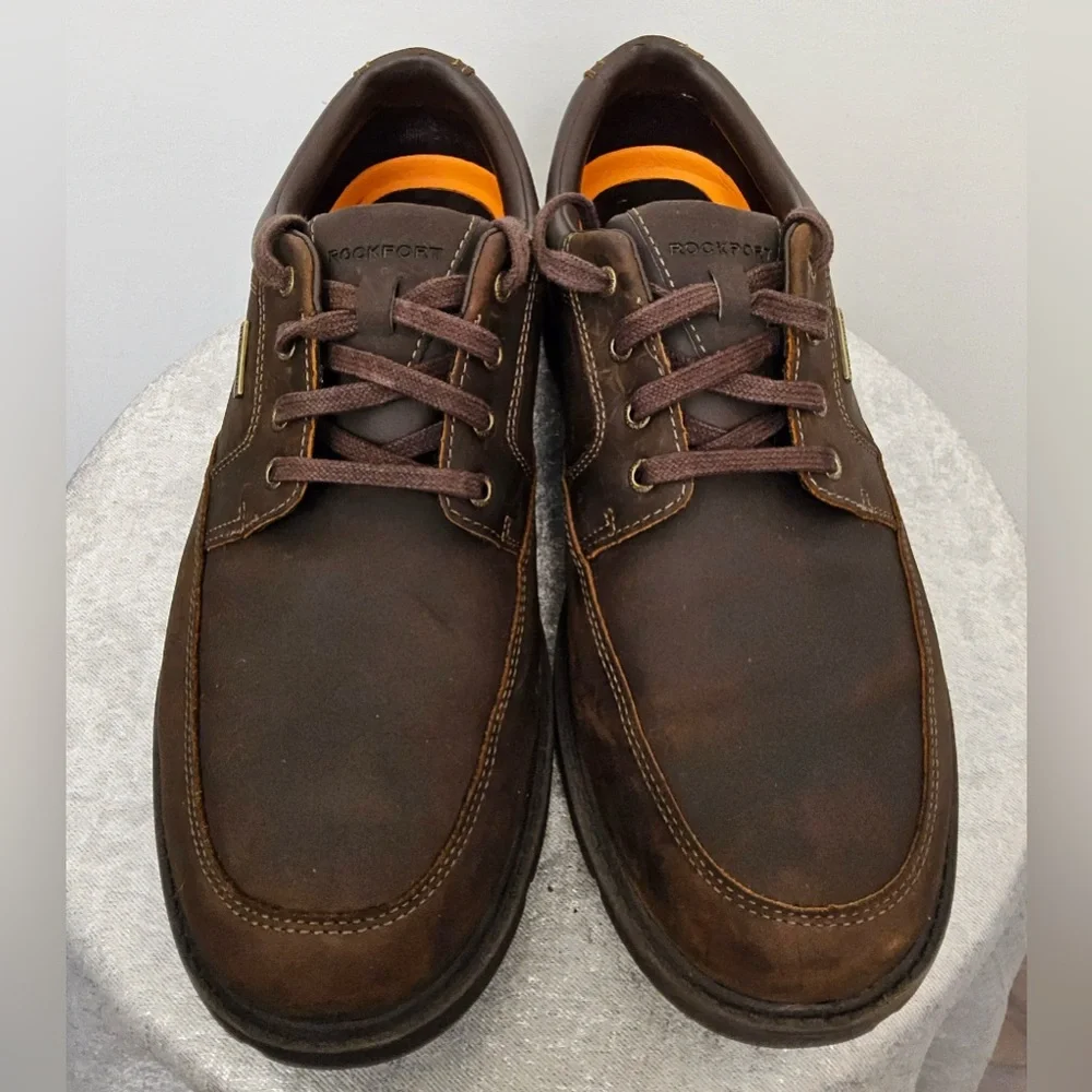 Rockport Waterproo fLeather Men’s Size 9 Shoes HydroShield(O7✨